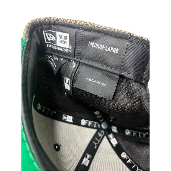 TRUE Men’s Medium Large Herringbone SnapBack Hat Embroidered - Picture 6 of 6